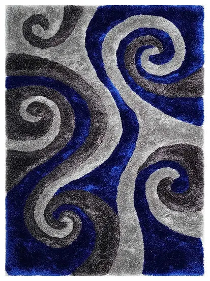 Electric Blue Rug