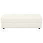 Beige Storage ottoman