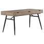 Rafael drawer Desk with Storage Rustic Driftwood