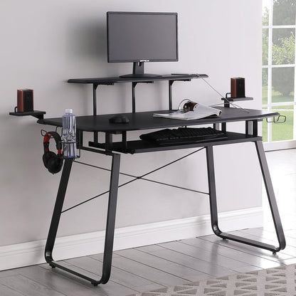 Alfie Black Gaming Desk