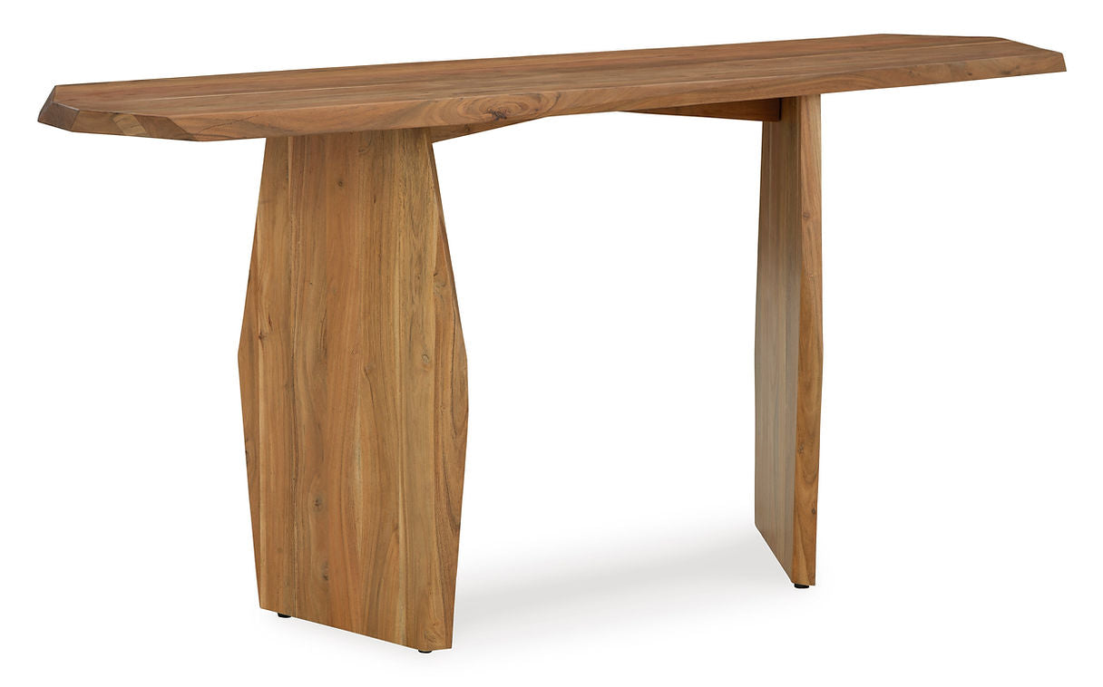 Natural Wood Console