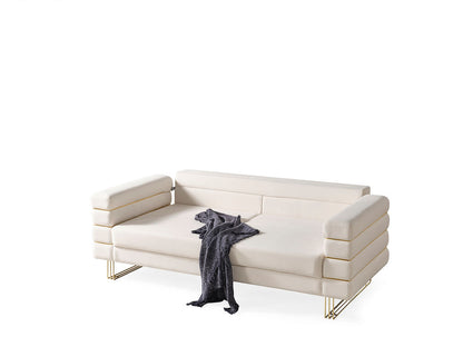 Luma Off White Sofa and Love seat