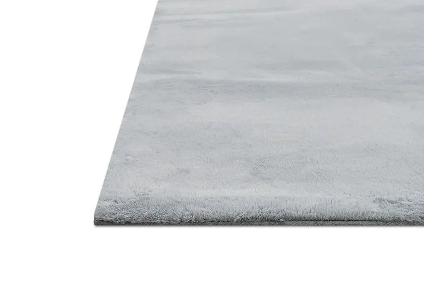 Silver Solid Rug