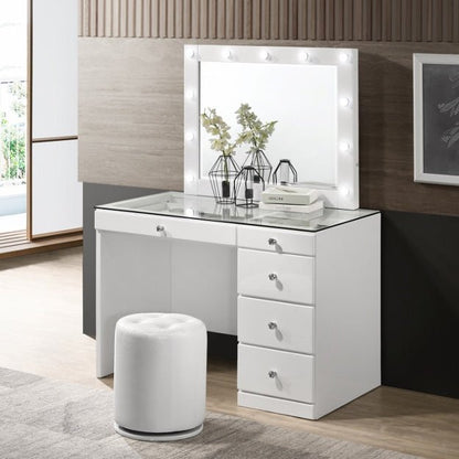 Morgan 3-Piece Vanity Set in White