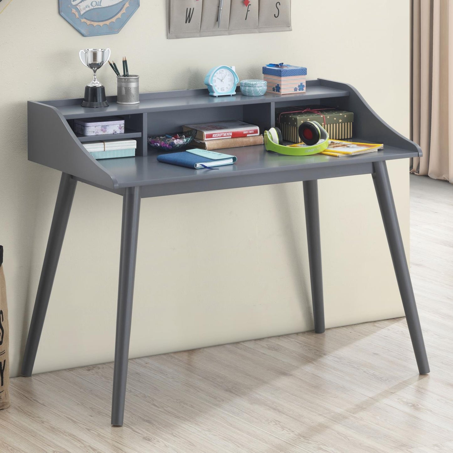 Percy Writing Desk Grey