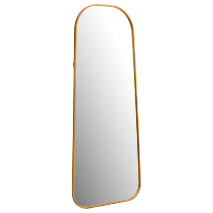 Simeon 24 x 59 Inch Full Length Floor Mirror Antique Gold