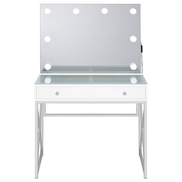 Eliza 2-Piece Vanity Set with Hollywood Lighting